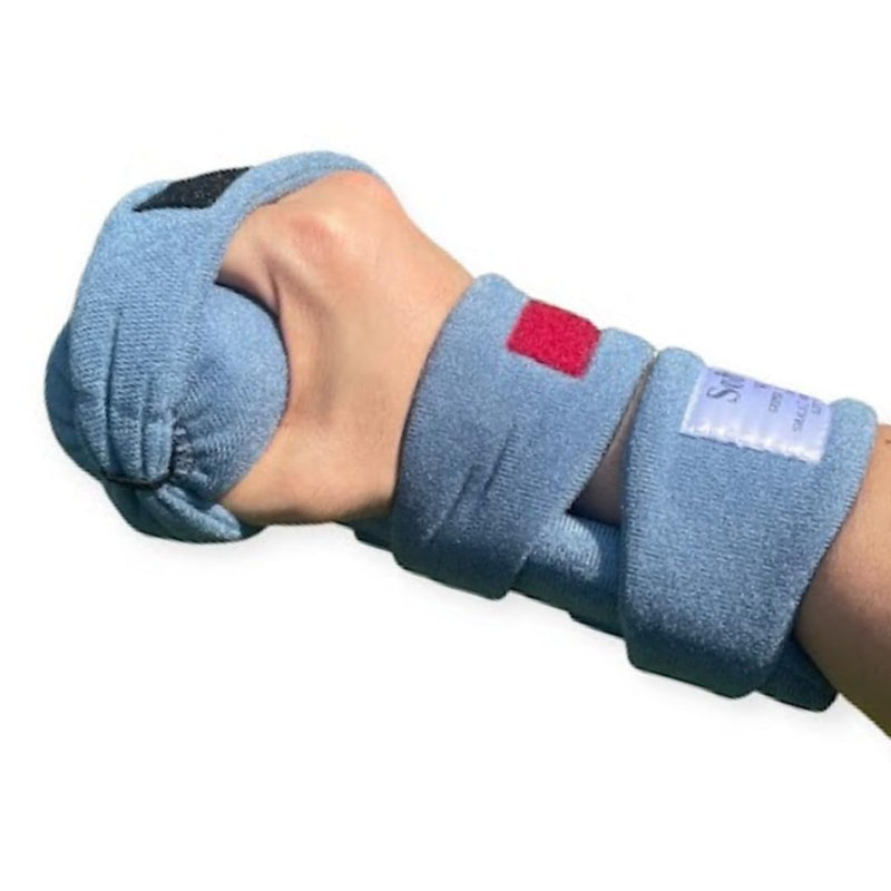 [Australia] - WHFO Grip Orthosis – Wrist, Hand, Finger Support for Arthritis, Contractures, Deviation – Lightweight, Durable, Bend-to-Fit, Static and Progressive Extension Therapy – Color Coded Straps. Medium Right Right, Medium 