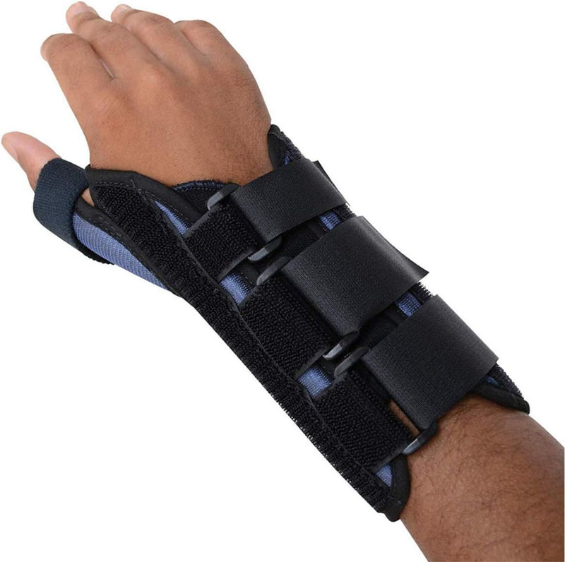 [Australia] - Wrist Brace & Thumb Spica Splint, for De Quervain's Tenosynovitis, Tendonitis, Carpal Tunnel & Arthritis Wrist Support Thumb Splint (Right Hand - Medium) Right-M 