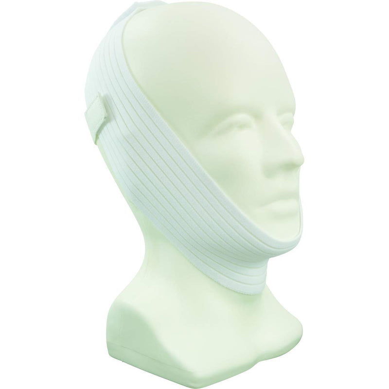[Australia] - Carex Chin Strap for CPAP Users - Stop Snoring Chin Strap - Anti Snore Chin Strap, White, 1 Count 