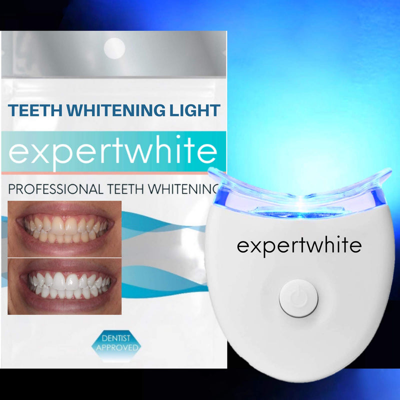 [Australia] - Teeth Whitening Accelerator Light, 5X More Powerful Blue LED Whiten Teeth Faster with Teeth Whitener Pen or Strips. Replacement Light Only 