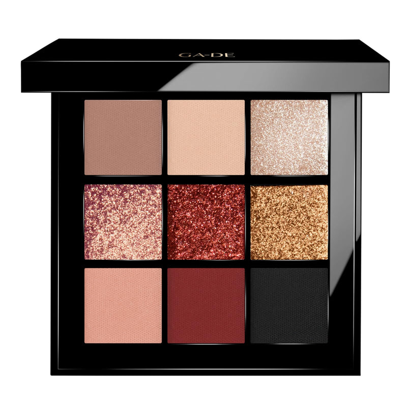 [Australia] - GA-DE Velveteen Eyeshadow Palette, 51 - Eyeshadow Collection with Light to Deep Shades - for Matte, Metallic, Silky and Shimmery Finishes - 0.286 oz 51 #Like4Like 