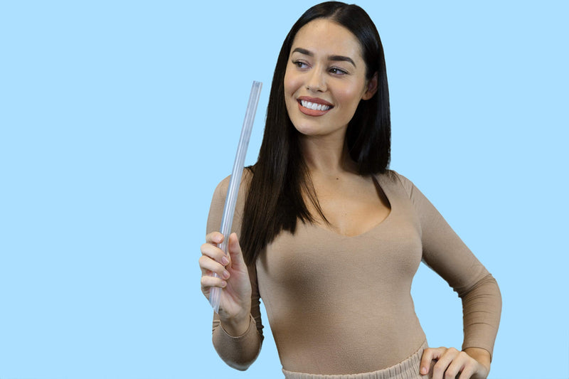 [Australia] - Clear Vocal Tubes for Speech Therapy and Singing - Therapy Straws for Vocal Health - Set of 2 Silicone Tubes for water resistant Voice Therapy and singing training 