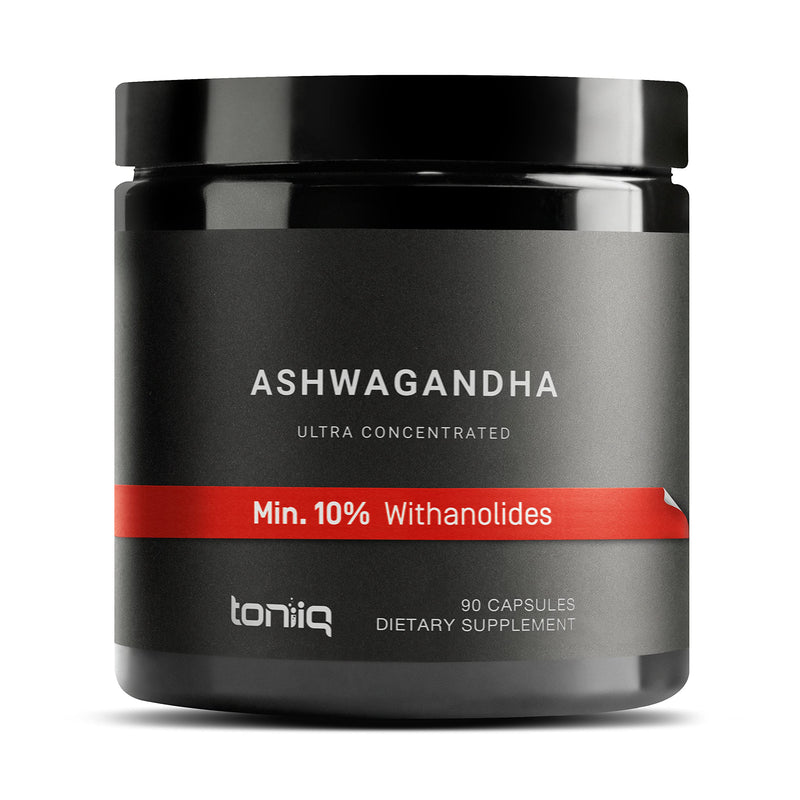 [Australia] - Toniiq 26,000mg 20x Concentrated Extract - 10% Withanolides - Ultra High Strength Ashwagandha Capsules - Wild Harvested in India - Highly Concentrated and Bioavailable Supplement - 90 Veggie Capsules 