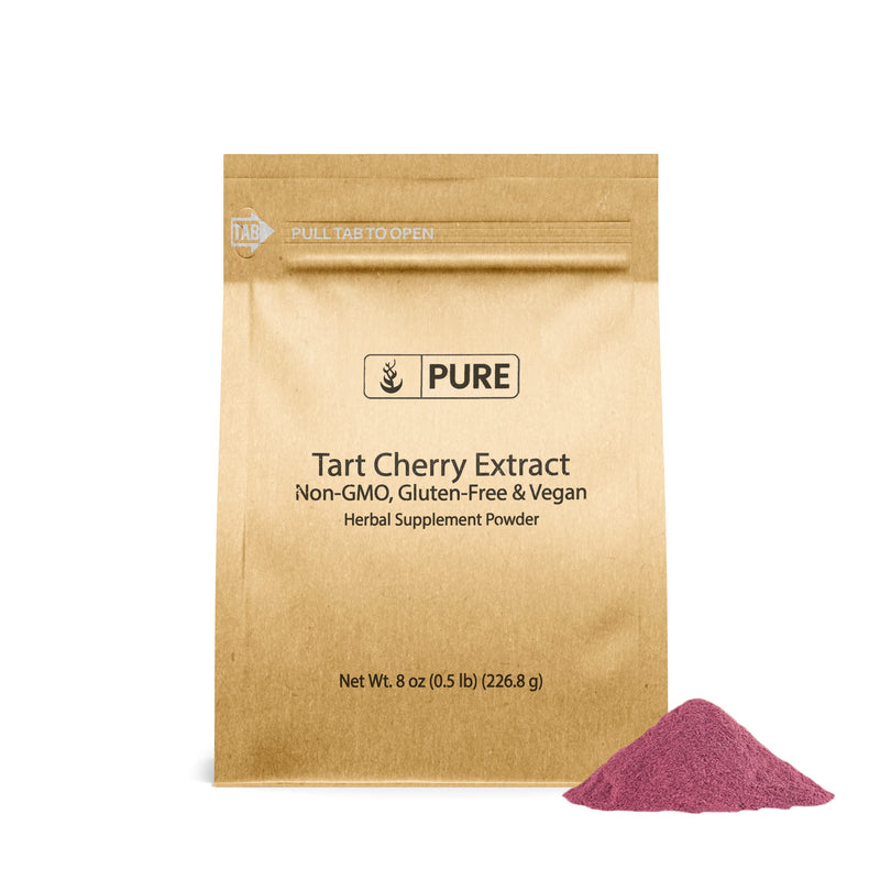 [Australia] - Pure Original Ingredients Tart Cherry Extract (8oz) Antioxidants, Non-GMO, Herbal Supplement 8 Ounce (Pack of 1) 