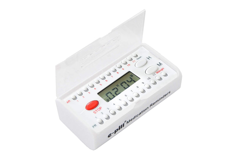 e-Pill 6 Alarm Pocket Timer - Pill, Vitamin and Medicine Medication Reminder - Easy to Hear and Set