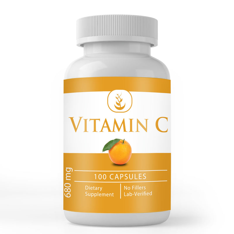 Pure Original Ingredients, Vitamin C Powder, 100 Capsules | For daily wellness, convenient capsule supplementation, and easy addition to your daily routine 100 Count (Pack of 1)