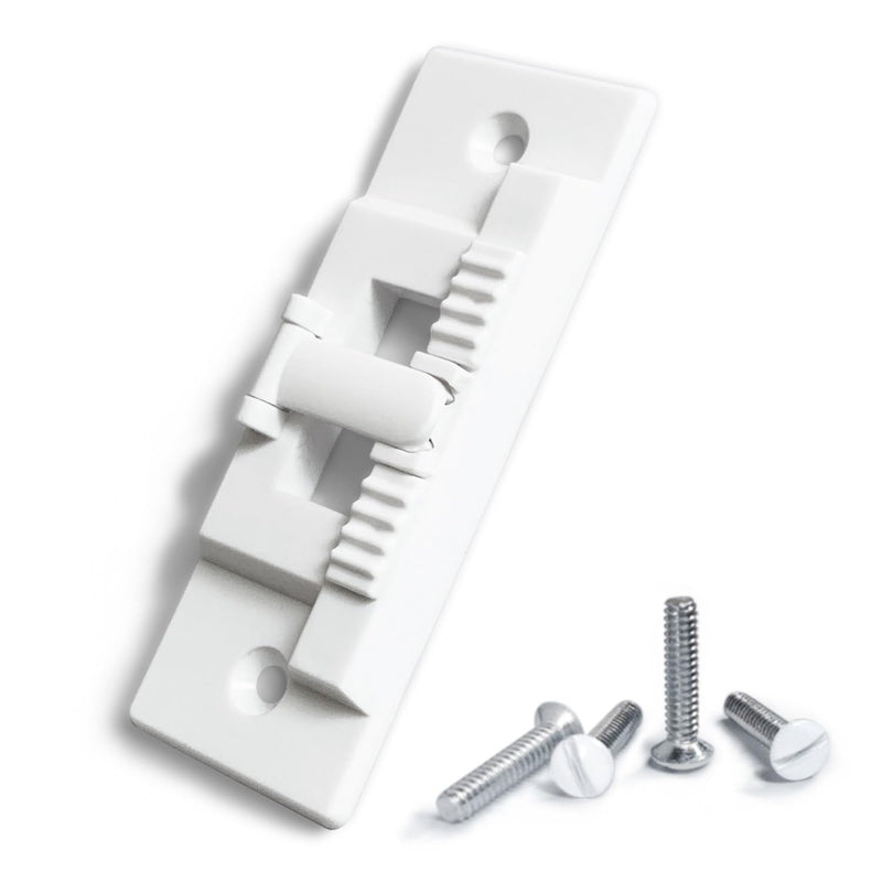 [Australia] - Light Switch Guard, ILIVABLE Child Proof Wall Switch Plate Protects Your Lights or Circuits from being Accidentally Turned On or Off by Children and Adults (White, 2 Pack) White 