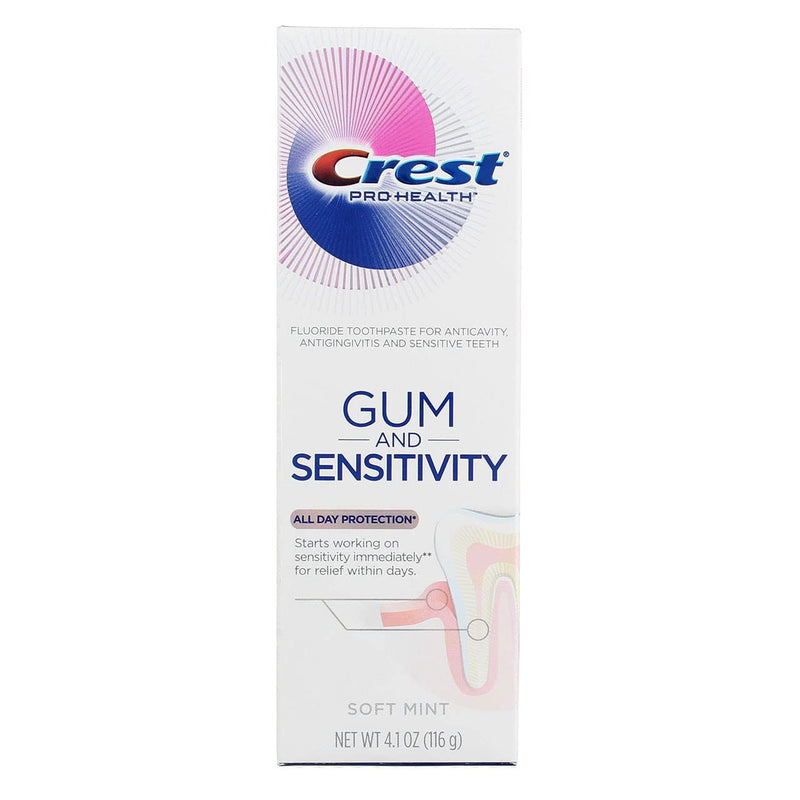 [Australia] - Crest Toothpaste 4.1 Ounce Pro Health Sensitive and Gum (Pack of 3) Mint 4.1 Ounce (Pack of 3) 
