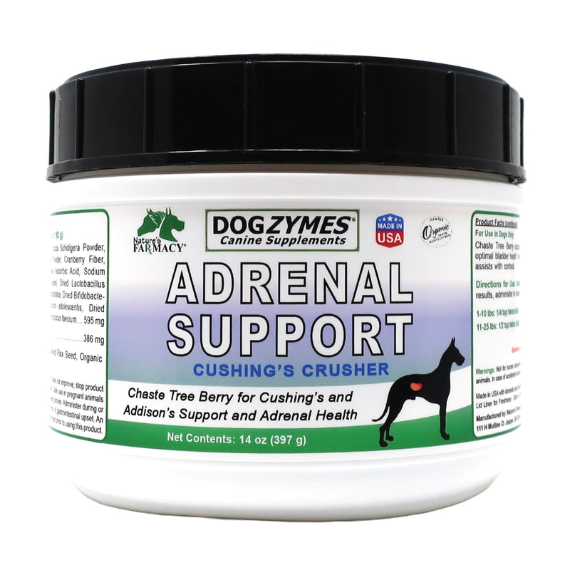Dogzymes Adrenal Support (14 Ounce) 14 ounce - PawsPlanet Australia
