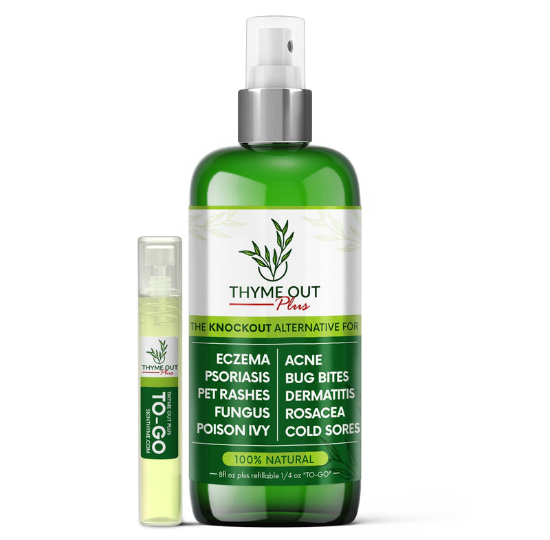 [Australia] - Plus Eczema Treatment, Psoriasis Treatment Treats Acne, Dermatitis, Rosacea, Cold Sores, Pet Rashes, Bug Bites, Poison Ivy, Anti Itch Spray for Itchy Skin Relief for Kids, Adult & Baby 8 Fl Oz (Pack of 1) 