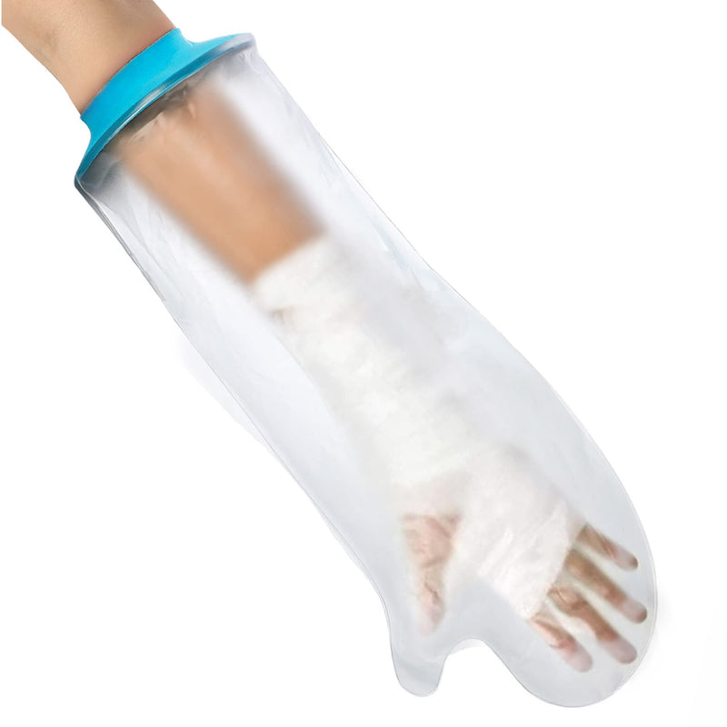 [Australia] - Cast Covers for Shower Arm Kids Waterproof Bath Soft comfortable Watertight seal to Keep Wounds Dry,Child Bandage Protector Covers Broken Hand,Wrist, Finger,Elbow,Fit Arm Circumference 6.3" to14.9" S-17.5 Inch 