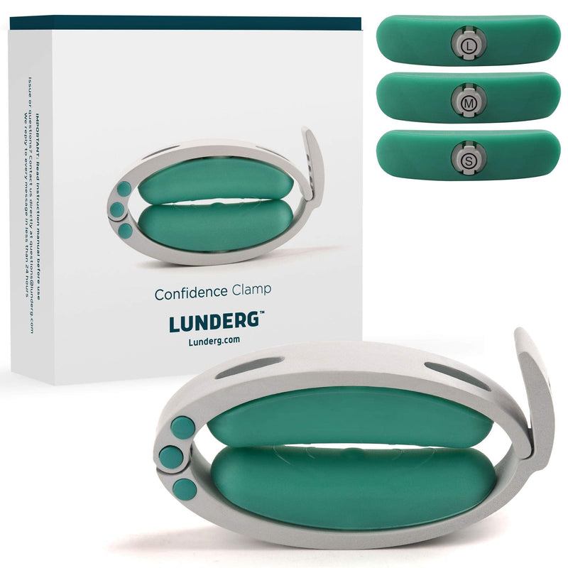 [Australia] - Confidence Clamp by Lunderg - Comfortable Urinary Incontinence Clamp with 3 Adjustable Sizes & Travel Bag - Recommended by Doctors 
