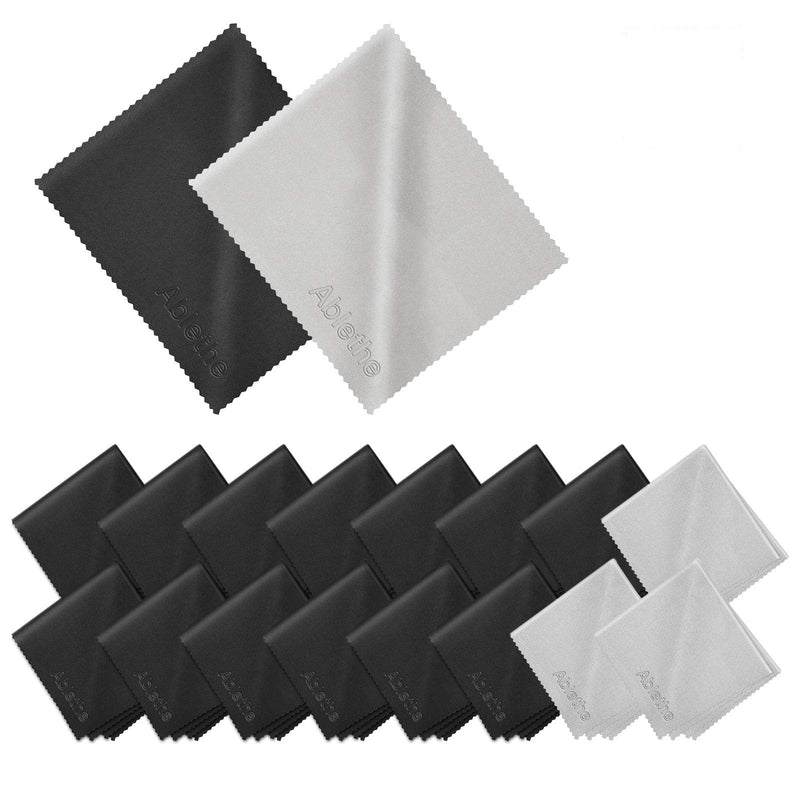 [Australia] - 18 Pack Premium Microfiber Cleaning Cloths for Glasses, Glasses Cleaning Cloth for Cleaning Lenses, Screens, Cameras, Cell Phone, Eyeglasses, LCD TV Screens, Tablets and More OIGINAL 6*7 