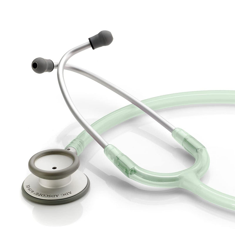[Australia] - ADC 619FS Adscope Lite Model 619 Ultra Lightweight Clinician Stethoscope with Tunable AFD Technology, Sea Glass Adscope Lite 619 - New Version 