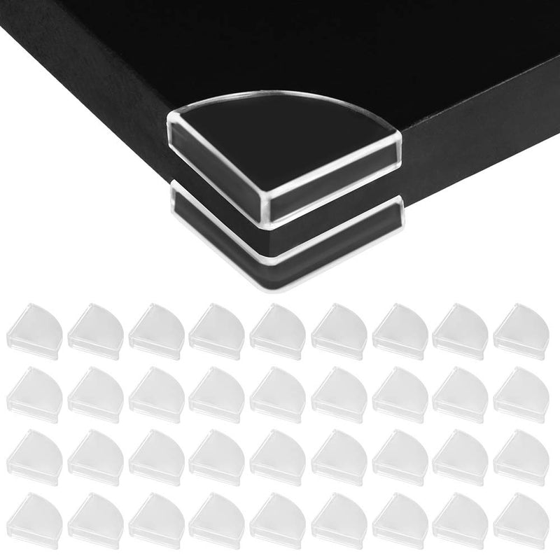 [Australia] - [36 Pack] Slim Clear Edge Bumpers, Tomorotec Corner Protectors Edge Guards Corner Cushion for Baby Safety for Furniture, Slim Table, Windows, Bed and etc 