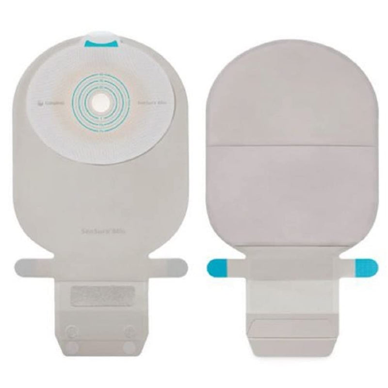 [Australia] - SenSura Mio Filtered Ostomy Pouch One-Piece System Midi 3/8 to 1-3/4 Inch Stoma Drainable Flat, Trim Fit, 10461 - Box of 10 