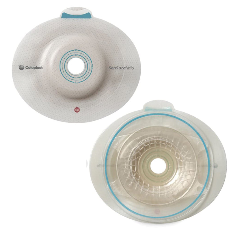 [Australia] - SenSura Mio Click Trim to Fit Ostomy Barrier Elastic Adhesive 50 mm Flange 5 per Box 16951 