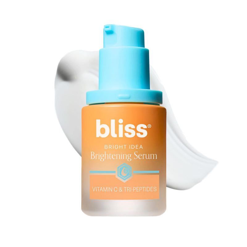 Bliss Bright Idea Vitamin C Brightening Face Serum - 1 Fl Oz - Long-Lasting 01- Vitamin C: Brightening & Discoloration Serum