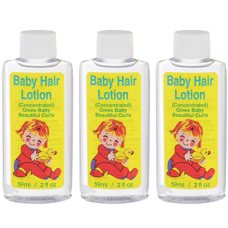 [Australia] - Clubman Gentle Baby Hair Lotion (Concentrated) for Baby's Fine Hair, 2 oz x 3 packs 