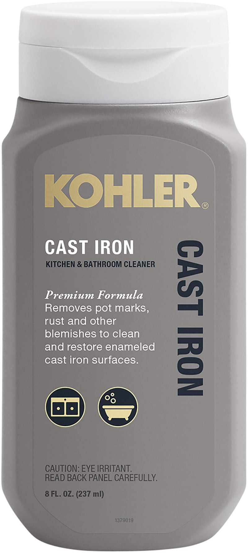 [Australia] - Kohler K-23725-NA Cast Iron Cleaner 8 Fl Oz (Pack of 1) 