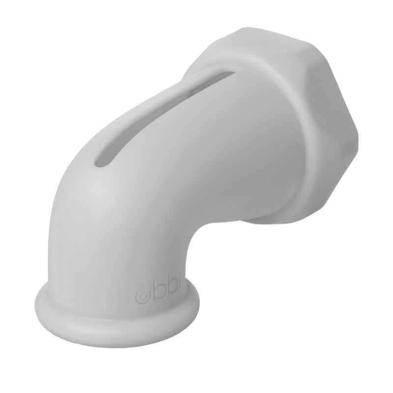 [Australia] - Ubbi Baby Bathtub Spout Guard Cover Faucet Safety Cover for Baby or Toddler Gray Gray Spout Guard 