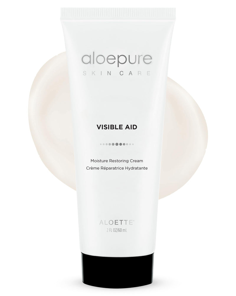 Aloette Moisturizer Face Cream - Daily Body & Facial Skin Care Products | Hydrating & Rejuvinating Skin Moisturizer Face Lotion with Aloe Vera & Vitamin E for Dry to Normal Skin - Gluten Free