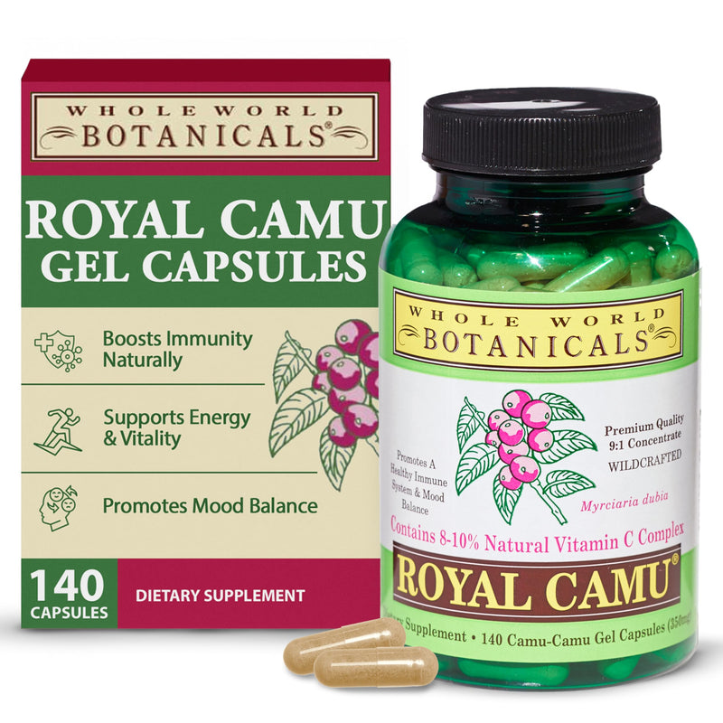 Royal Camu -Camu Gel Capsules - Whole Fruit Capsules