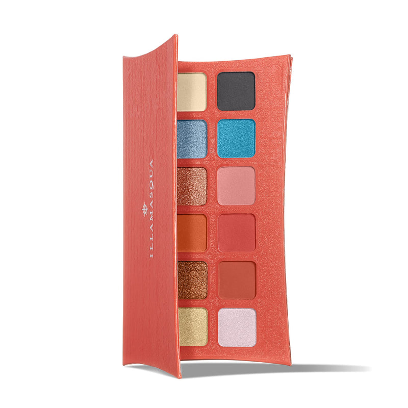 [Australia] - Illamasqua Artristry Eyeshadow Palette Expressionist - Highly Pigmented Satin Matte and Metallic Shimmer - 12 Versatile Shades - Vegan 