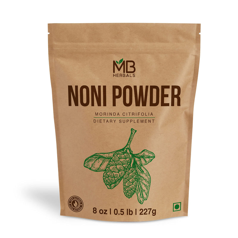 [Australia] - MB Herbals Noni Powder 227 Gram | 8 oz | Abundant Antioxidants and Amino Acids | Improves Immunity & Antiageing 