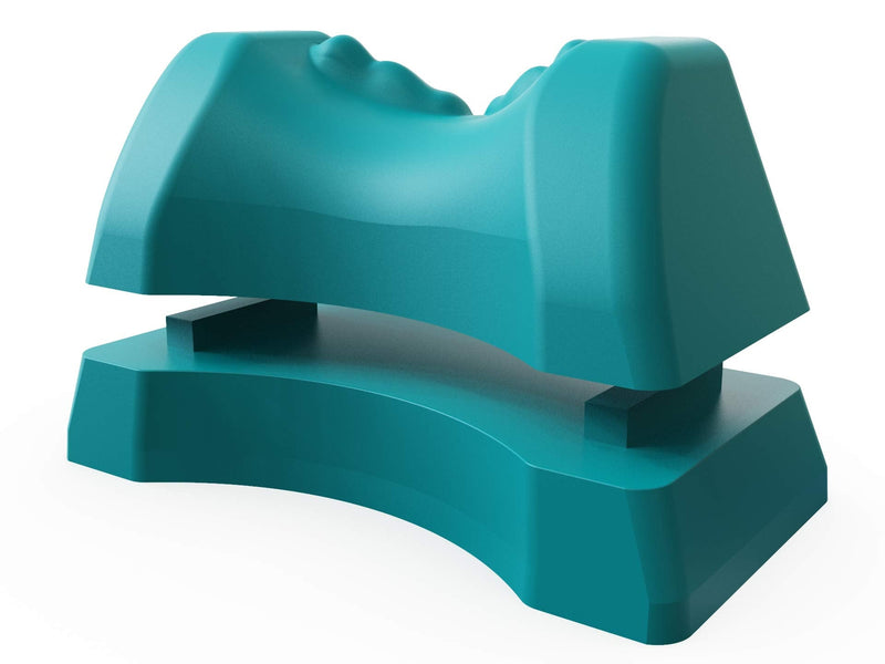 [Australia] - Occipital Release Tool 2.0 - Cervical Traction for Neck and Shoulder Pain Chiropractic Alignment Pivot Device for Trigger Point Therapy Headaches Migraine and Stress (Seafoam) Seafoam 