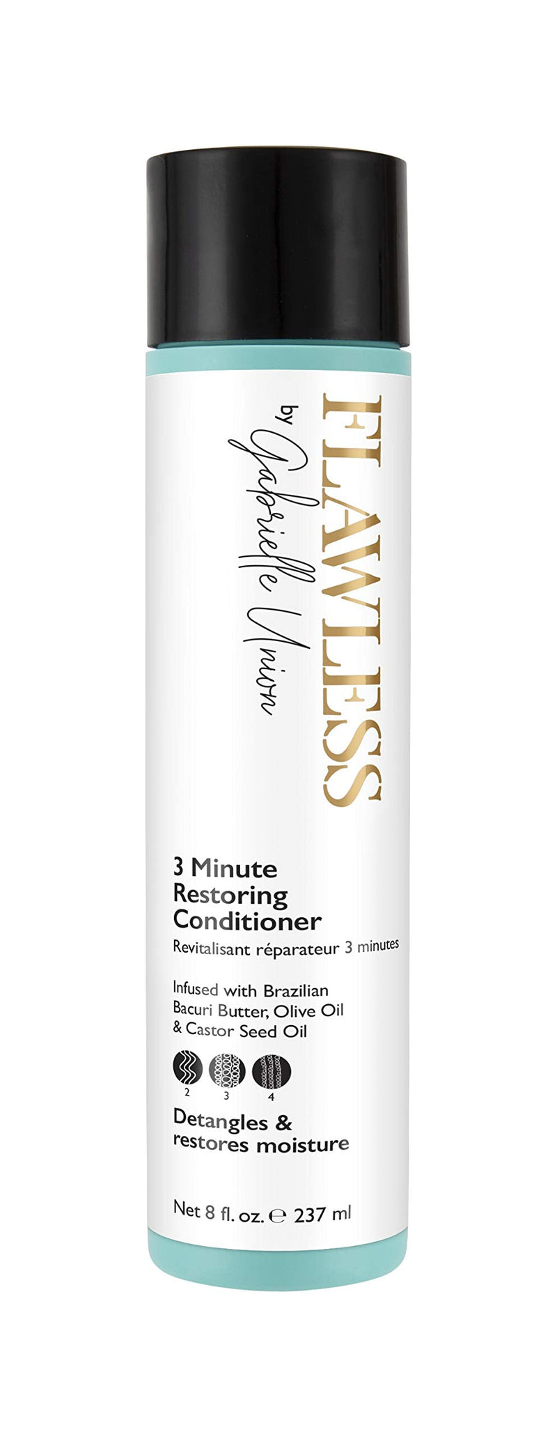 [Australia] - Flawless by Gabrielle Union - 3 Minute Restoring Hair Conditioner, 8 OZ 