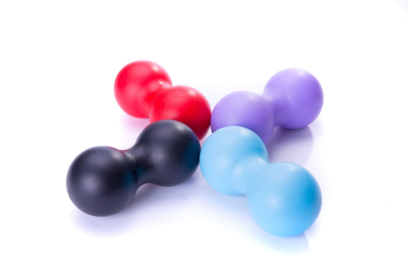[Australia] - Peanut Massage Ball Roller Double Lacrosse Ball Acupoint Myofascial Release Muscle Knot Relaxer Mobility Trigger Point for Physical Therapy Self Deep Tissue Manual Massager Equipment Tool Set 4 