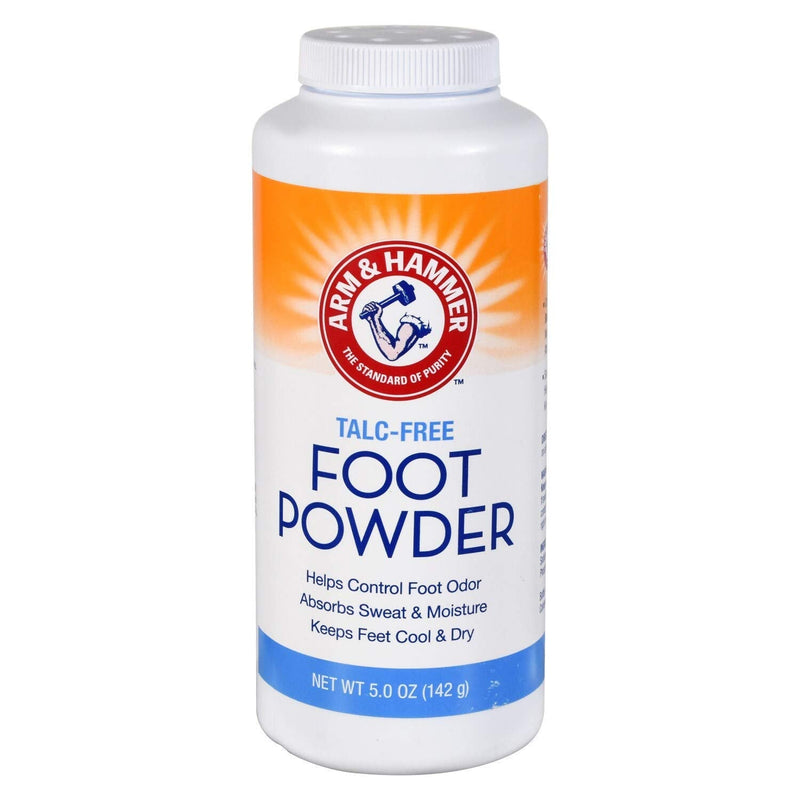 [Australia] - Arm & Hammer Talc-Free Foot Powder 5.0 OZ (Pack of 2) 5 Ounce (Pack of 2) 