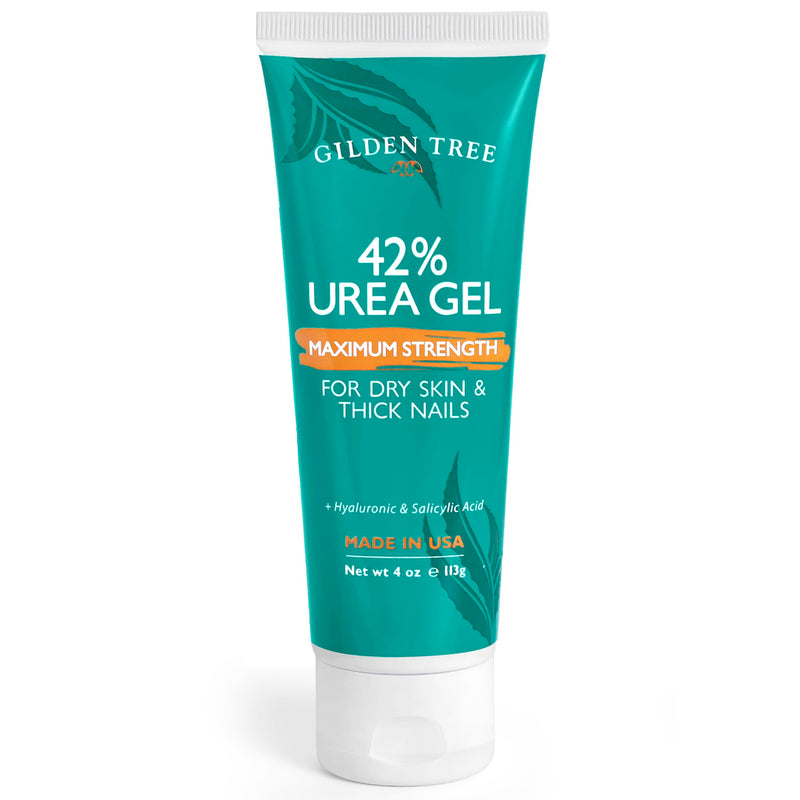 GILDEN TREE Urea Gel 42 Percent For Feet Maximum Strength Softens Cracked Heel Calluses & Thick Toenails 42% Urea Gel