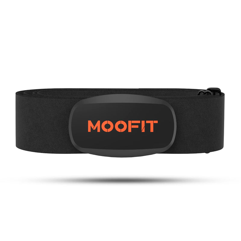 [Australia] - moofit Heart Rate Monitor Chest Strap Bluetooth/ANT+ Waterproof HR Monitor Chest Strap Heart Rate Monitor Compatible with Peloton, Zwift, Rouvy, TRX, Elite HRV, Peloton, Strava, DDP Yoga 