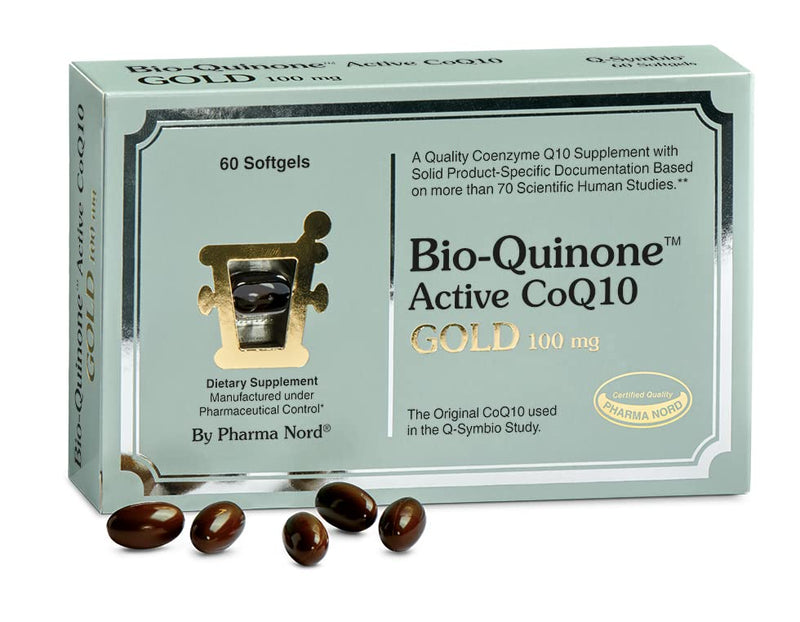 [Australia] - The Original CoQ10 from The Inventor of Q10 Supplements | High Absorption | Bio-Quinone Coenzyme Q10 100mg, Essential Antioxidant for Energy, Heart Health and Fertility Support, 60 Softgels 