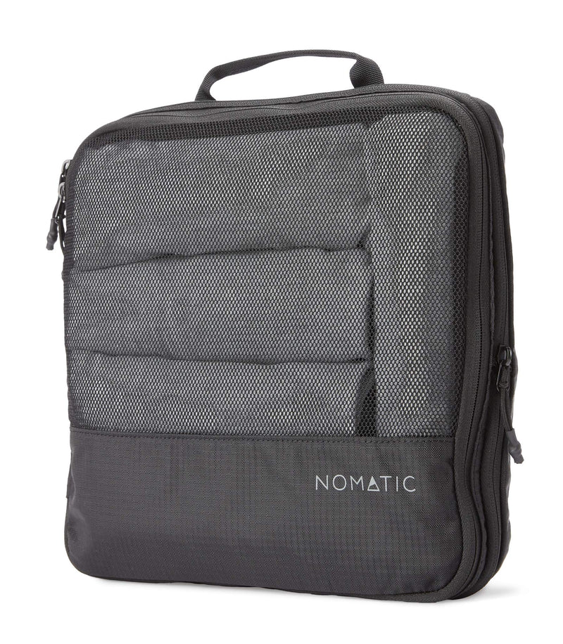 NOMATIC Packing Cubes - Compression Packing Cubes For Travel - Large | Compresses Up To 50%, Suitcase, Luggage Organizer, Durable Mesh, Lightweight, Zippered Compression System, Fits Carry-On