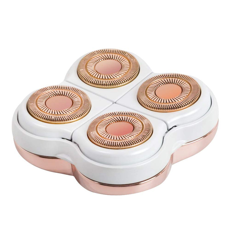 [Australia] - tuokiy Legs Hair Remover Replacement Heads For Finishing Touch Flawless Legs Women's Hair Remover Rose Gold 