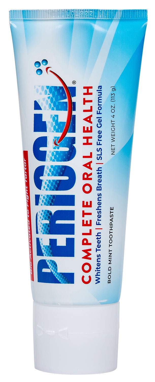 [Australia] - Periogen Tartar Control Toothpaste, SLS Free, Enamel Safe, Whitening Gel Formula, Get Your Teeth Hygienist Clean with Periogen Oral Care! 