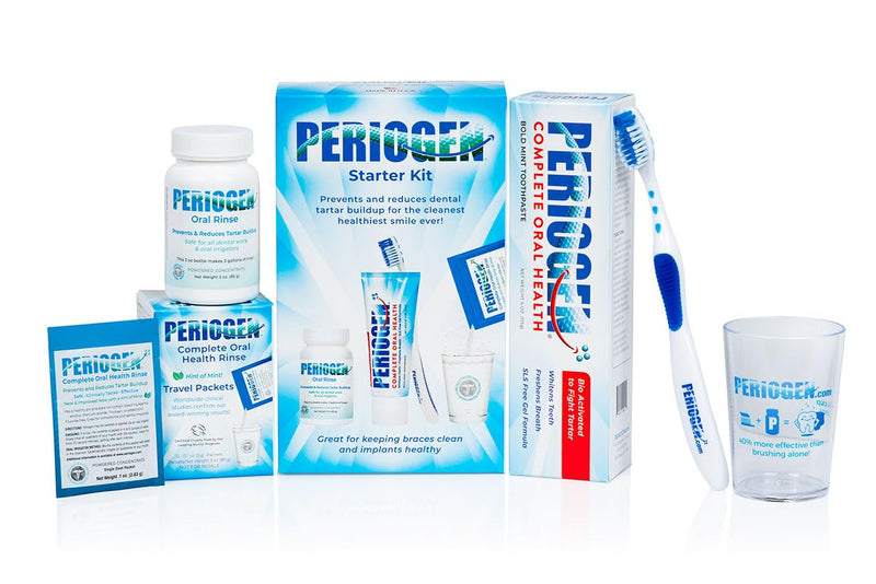 [Australia] - Periogen Oral Care Starter Kit- Clinically Proven to Reduce Tartar Buildup - Get Ready for The Best Dental Checkup Ever! 