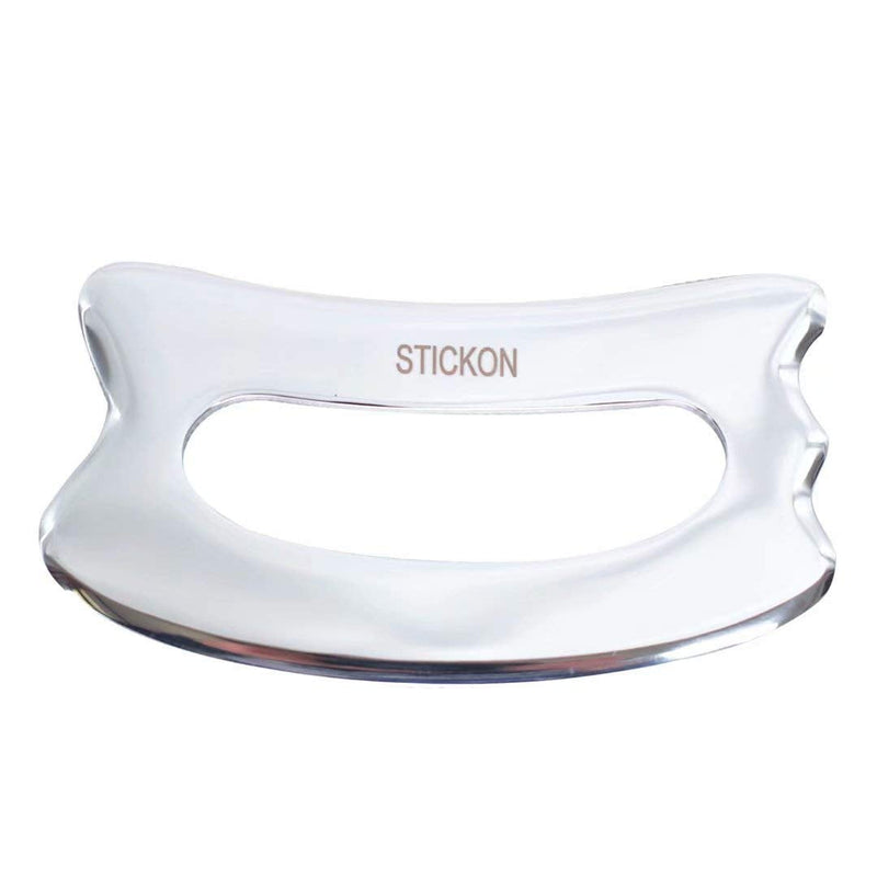 [Australia] - STICKON Stainless Steel Gua Sha Scraping Massage Tool IASTM Tools Great Soft Tissue Mobilization Tool (STICKON-05) 
