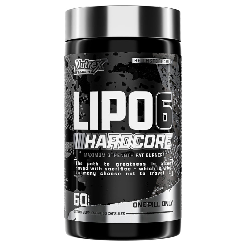 [Australia] - Nutrex Research Lipo-6 Hardcore Supplement, Supports Metabolism & Energy, Dietary Capsules – 60 Count 1 