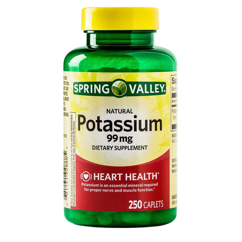 [Australia] - Potassium Caplets for Heart, Nerve & Muscle Function 
