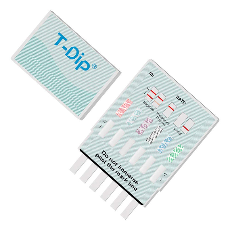 [Australia] - Prime Screen [25 Pack] 6 Panel Urine Drug Test Kit (THC-Marijuana, BZO-Benzos, MET-Meth, OPI, AMP, COC), WDOA-264 