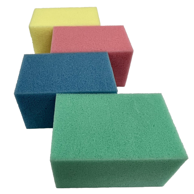 [Australia] - Foam Hand Exercisers Blue, Yellow, Pink, and Green 