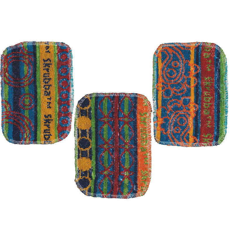 [Australia] - Wet-it Skrubba New European Scrubby Non-Scratching Scouring Pad (Circles Stripes) Circles Stripes 