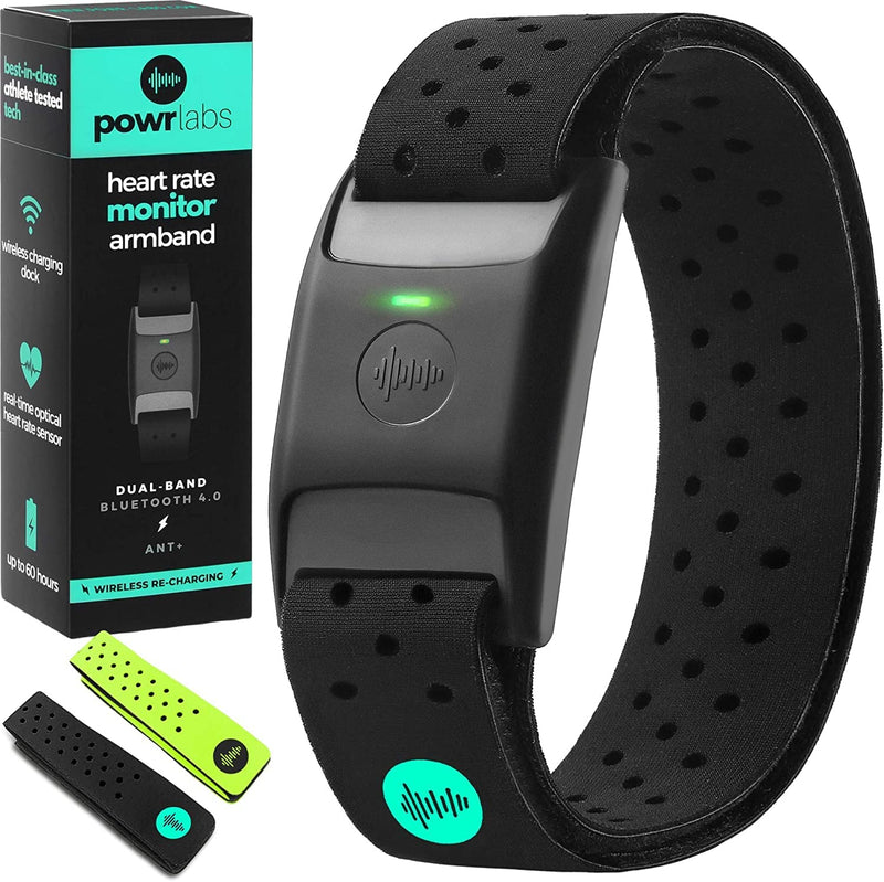 [Australia] - Powr Labs Bluetooth Armband Heart Rate Monitor - ANT+ Compatible with Polar, Peloton, Wahoo, Strava, Garmin, Whoop 