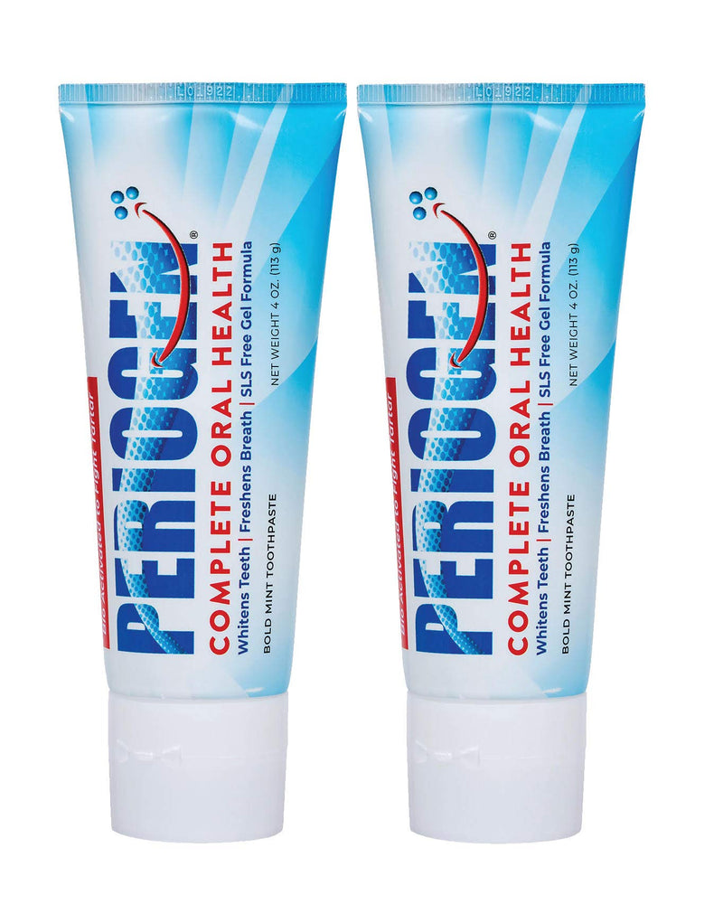 [Australia] - Periogen Toothpaste - Super Cleaning Plaque & Tartar Control Formula - SLS Free- 2-Pack 