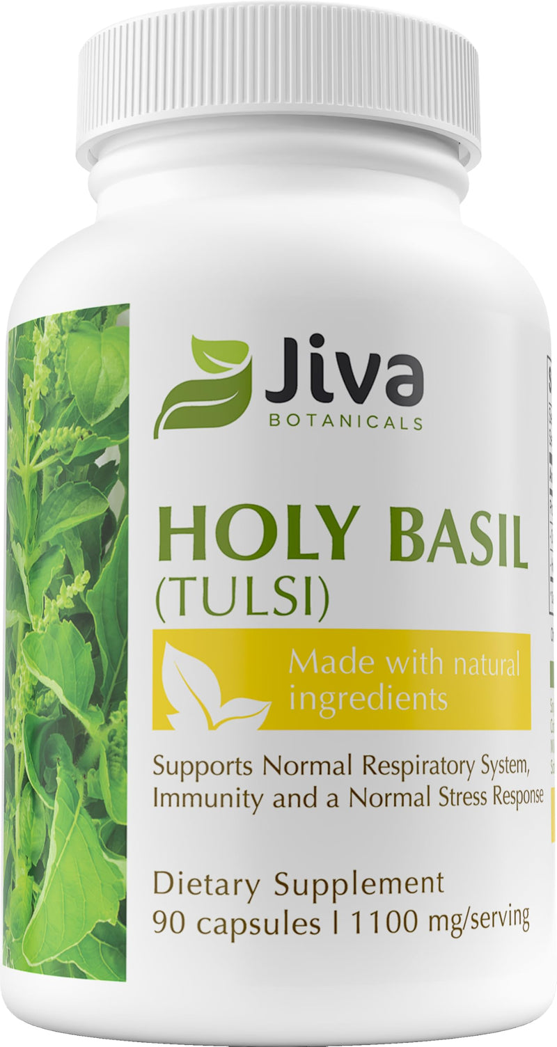 [Australia] - Holy Basil Capsules - Premium Tulsi Holy Basil Supplement - Organic Holy Basil Extract Capsules with Tulsi Powder - Ayurvedic Herb Alternative to Holy Basil Tincture -90 Vegan Capsules 