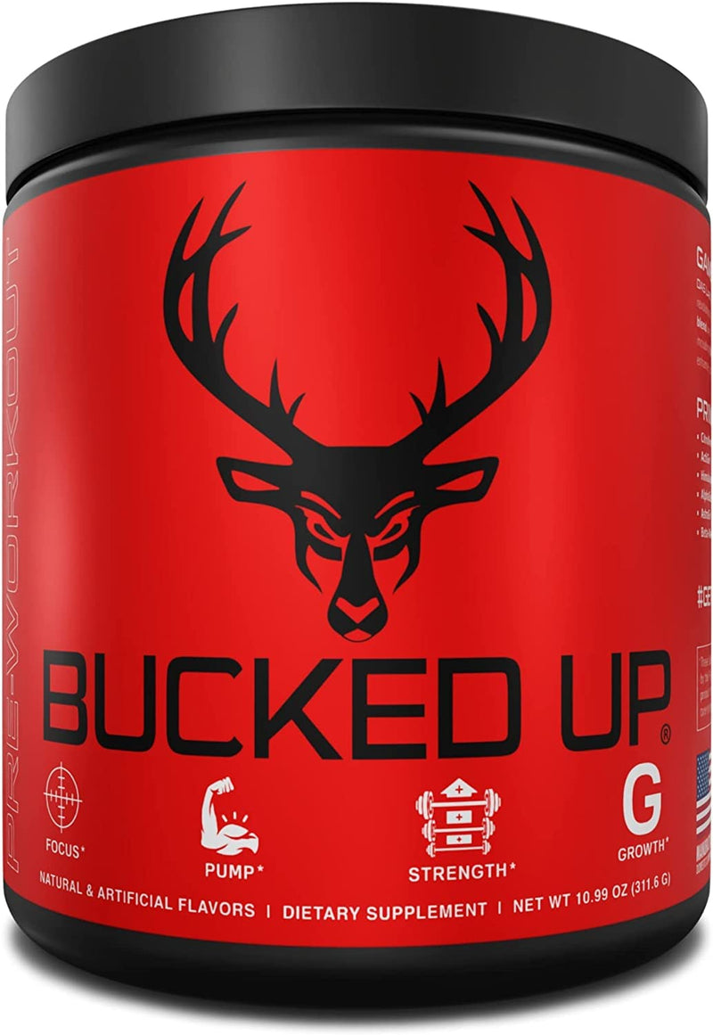[Australia] - Bucked Up Pre Workout 6 Grams Citrulline, 2 Grams Beta Alanine, and 3 Other Registered trademarked Ingredients (Blue Raz) Blue Raz 